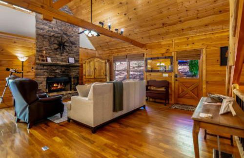 Log Cabin, Lake, Hot Tub, Near Wineries & Hiking - Foto 7
