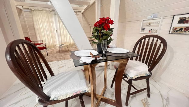 Essbereich im Zimmer