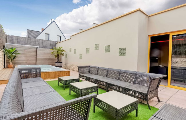 Modern Holiday Home in Avelgem with Sauna & Hot Tub - Foto 31