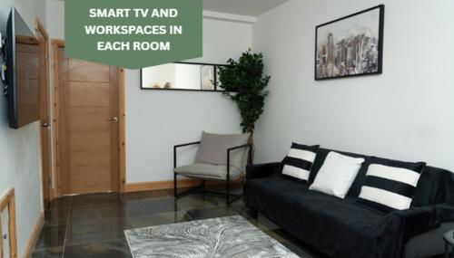 4 Bed Failsworth Home - 3 Bathrooms - Free Parking - Ideal For Contractors & Families - FREE 1 HR EARLY CHECK-IN OR 1 HR LATE CHECK-OUT FOR 2 NIGHT STAY BOOKINGS UNTIL THE END OF MAY - Foto 1