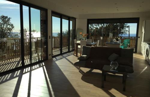 Villa l'Alpana en bois vue mer a 180 degres - Foto 20