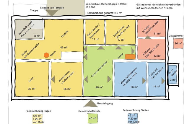 Charmante Wohnung mit Terrasse in Steffenshagen - Foto 25