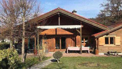 Ferienhaus Holz-Blockhaus Heimbach Blens Rureifel very cosy wooden Blockhome - Foto 4, Garden, Garden view