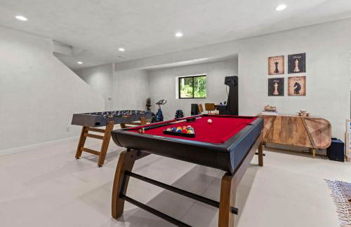 Aframe River Retreat, Sauna, Hot Tub, Workspace, New Build! - Foto 51