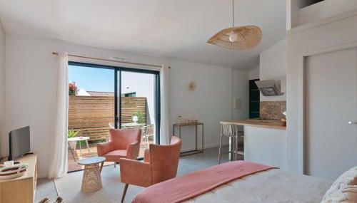 Studio Cocon Enea Bidart, terrasse et parking - Foto 5