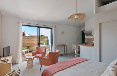 Studio Cocon Enea Bidart, terrasse et parking - Foto 5