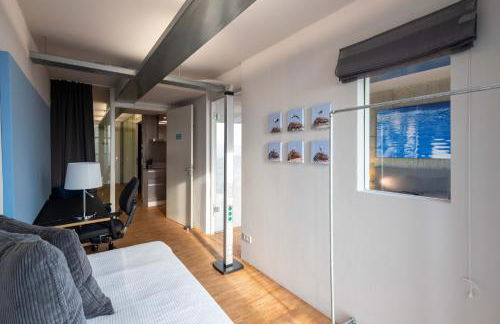 Apartment "Little Manhattan" - Business-27 qm-ruhig-Parkplatz-Arbeitsplatz-Aussicht - Foto 11