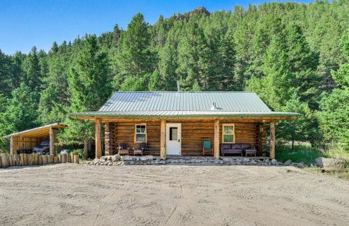 Cozy Melrose Cabin with Fire Pit Walk to River! - Foto 1