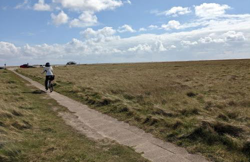 Ferienhaus Hermann mit Garten, Terrasse, Kamin und 300m zum Deich/ Salzwiesen - Photo 27