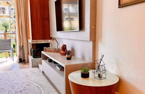 Apto LINDO com lareira, piscina aquecida e jacuzzi - Foto 5