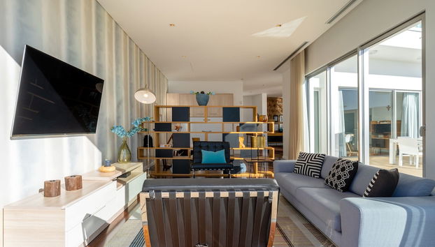 Zona de estar del vestíbulo