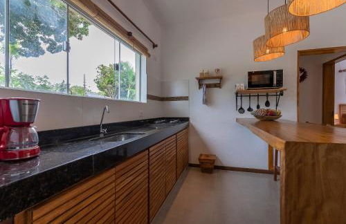 Trancoso43 - Lindo apartamento 1 suíte , sala com varanda - Foto 42