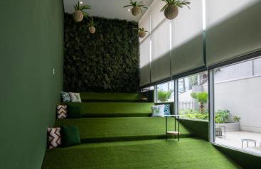 Studio 509 - Lindo studio ao lado do metro e shopping com Alexa - Foto 33