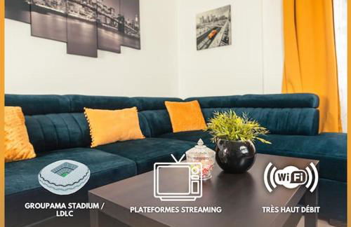 Le refuge - T2 Proximité LDLC Groupama Stadium - Foto 1