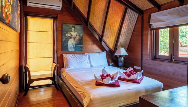 Tropical Beachside 4 bedroom Villa KBR23 - Foto 4, Habitación