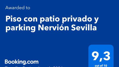 Piso con patio privado y parking Nervión Sevilla - Foto 2
