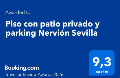 Piso con patio privado y parking Nervión Sevilla - Foto 2