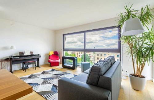 Comfortion Mirage - appartement de luxe avec vue sur la Tour Eiffel et Paris - Foto 22