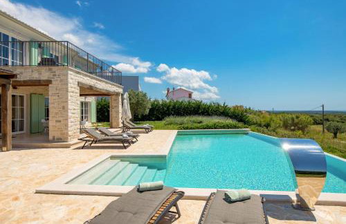 Villa Zelena with Panoramic Seaview and big Pool - Foto 47
