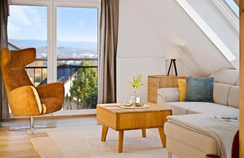 Komfort küsst Natur Skyline Ferienwohnung bei Aschaffenburg - Foto 33