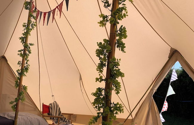 Boutique Luxury Bell Tent Near Torpoint - Foto 17