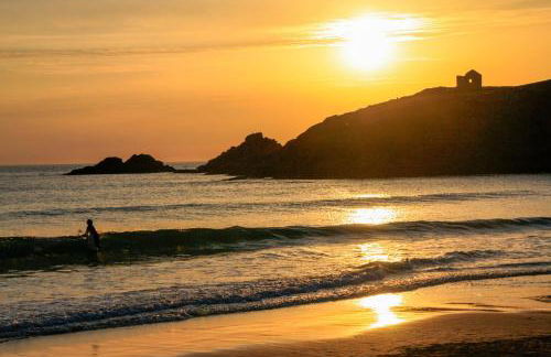 Kercolette, maison avec piscine non chauffée proche des plages - Foto 64