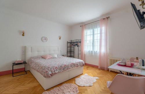 Maison Art Deco-5 salles de bains, 1 suite, piscine, clim, parking - Foto 42