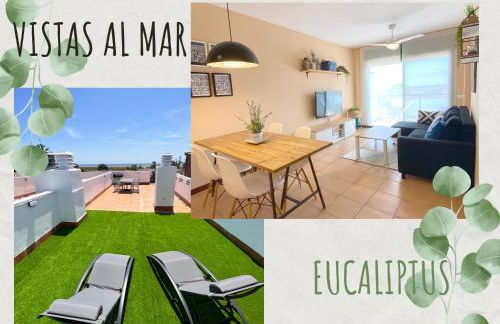 Vistas al mar playa Eucaliptus, con solarium privado - Foto 1