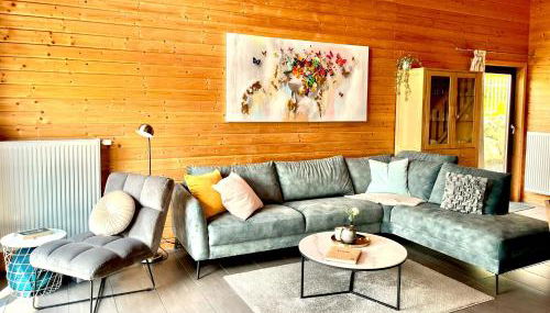 5 Sterne Ferienhaus Tommy mit Kamin, Seeblick und großer Terrasse - Foto 3