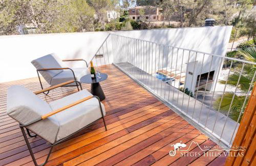 Stunning Villa Angeles with Private Pool and AC close to Sitges - Foto 33