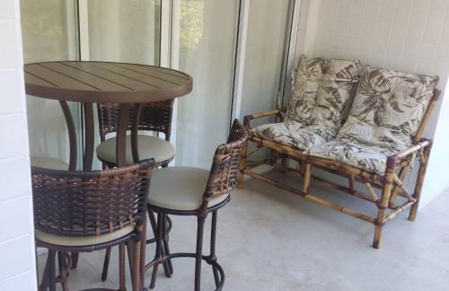 Apartamento novo a 350 m da praia das Toninhas em Ubatuba - 2 dormitórios sendo 1 suite, piscina, varanda gourmet com churrasqueira, ar condicionado, cozinha completa, garagem privativa - Foto 38