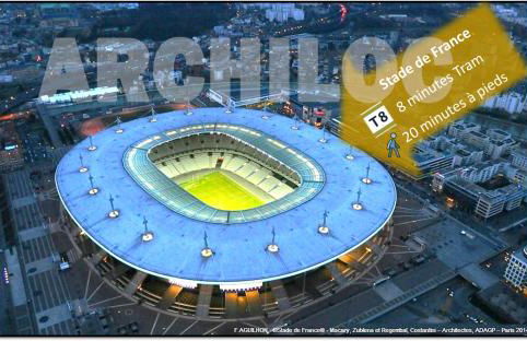 Roi de la Seine à Paris, stade, Gare parking et terrasse - Foto 33