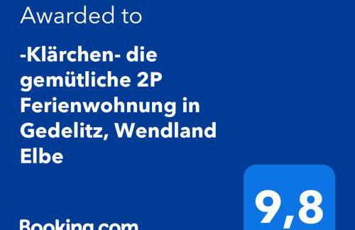 -Klärchen- die gemütliche 2P Ferienwohnung in Gedelitz, Wendland Elbe - Foto 14