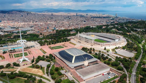 Free tour à Montjuïc - Photo 3, Découvrez l'anneau olympique