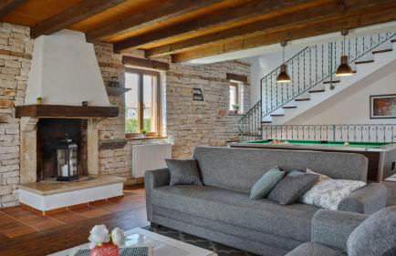 Rustic villa Marijanin Vrt with pool in Tinjan - Foto 14