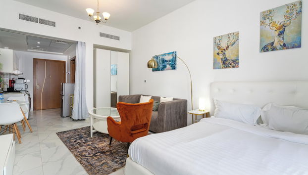 Studio with Canal Views by Bespoke - Foto 2, Habitación