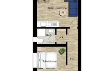 Ferienwohnung Seesternchen am Deich2 C46 - Foto 5