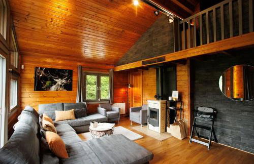 Pétillant Chalet aux 3 étangs avec SPA, Sauna et Véranda - Foto 6