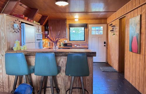 A-Frame with Carousel Fireplace - Foto 3