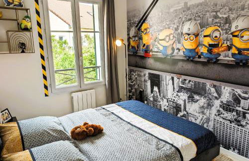 Le Repaire - 10min Disney - Familial - Centre Ville - Foto 8