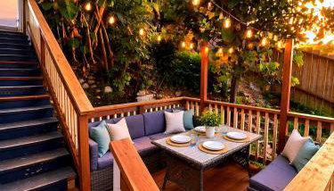 CasaViva Play - 3BR 1BA, Private Deck & City Views, Firepit, Kids Playset - Walk to Hillcrest & North Park, Near Zoo, SeaWorld & Beaches - Foto 5, Garden view