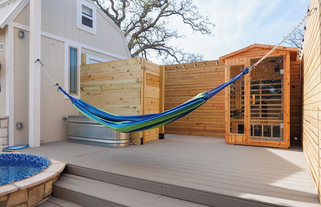 Secluded Luxury Couples cabin Sauna Pool - Foto 26