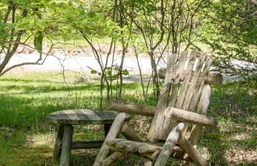 Chic Cabin with Hot Tub and Fire Pit - Foto 41