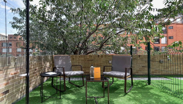 w Prestigious Loft w Amazing Terrace in Bogota - Foto 3, Habitación