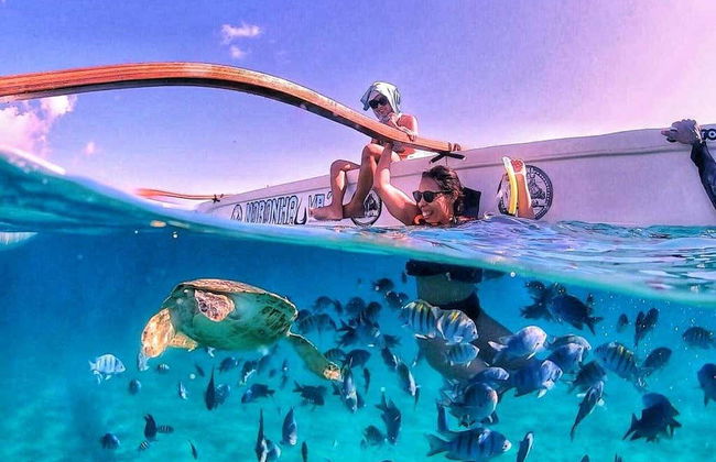 Tour di Fernando de Noronha in canoa polinesiana - Foto 3