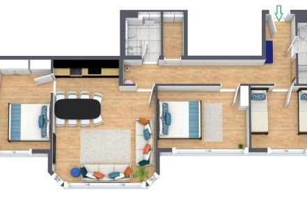 Valemi NEW Premium & Huge, 2Bathroom, SuperCentral, FreeParking, up to 8-16 Guests - Foto 54