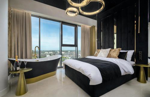 Goldstar Apartament- Wanna z widokiem, 19 Piętro, Hanza Tower Szczecin - Foto 2