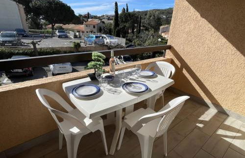 Studio 24m2 - parking - clim - piscine - mer à 100m - Foto 15