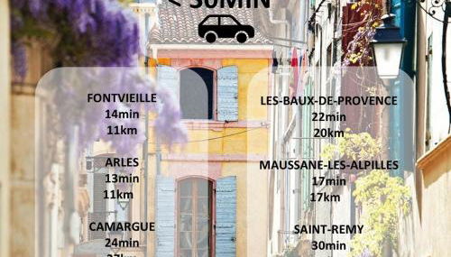 Le jardinet d'Emma - Jacuzzi & Jardin à Arles Calme Parking Gratuit RDC - Foto 4