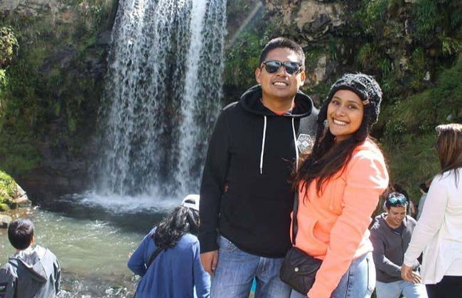 Trilha pelas cataratas de Cangallo - Foto 8